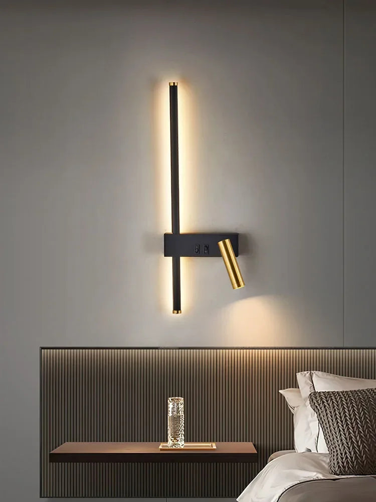 Wall Light - New Reading Minimalist Wall Lamps Bedside Switch SW-36210345 - SWEET-LIGHTS