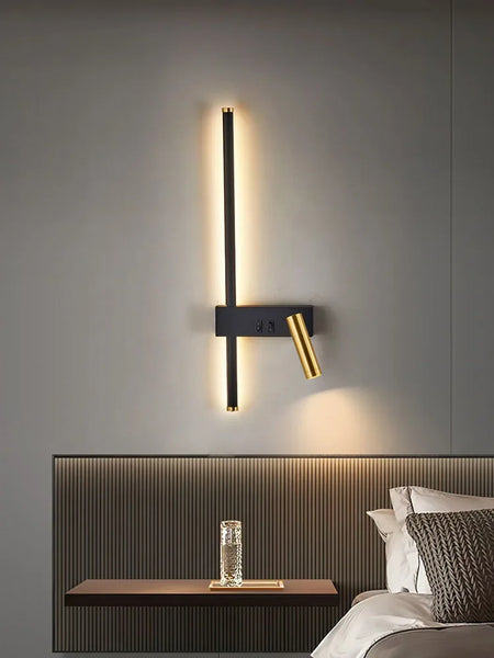 Wall Light - New Reading Minimalist Wall Lamps Bedside Switch SW-36210345 - SWEET-LIGHTS