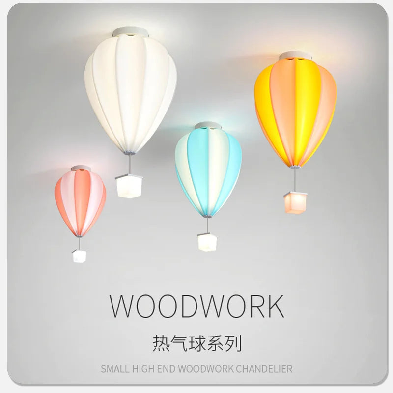 Children Lighting - Cartoon Ceiling Light Hot Air Balloon Lamp SW-36210347 - SWEET-LIGHTS