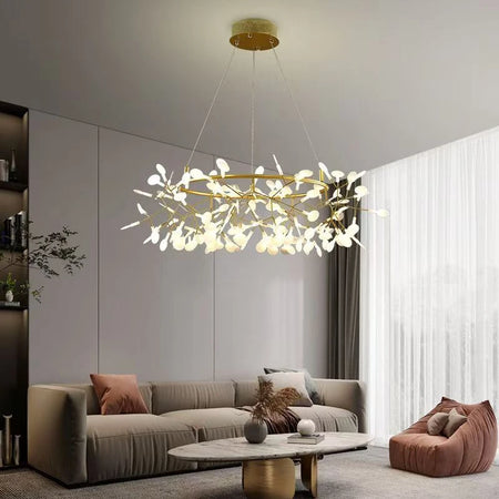 Pendant Light - Nordic Modern Firefly Chandelier Black Gold SW-36210753 - SWEET-LIGHTS
