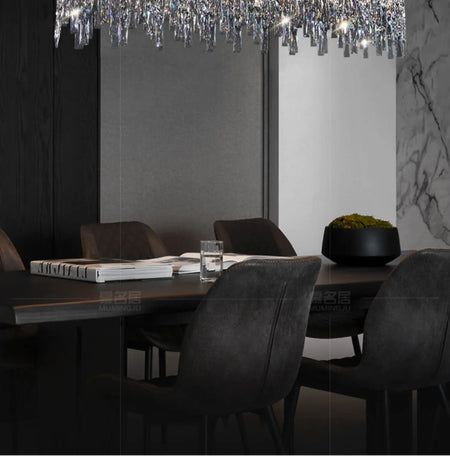 Chandelier - Italian Milan Luxury Crystal Hanging Lamp For Dining Room Hotel Villa Decor SW-36210456 - SWEET-LIGHTS