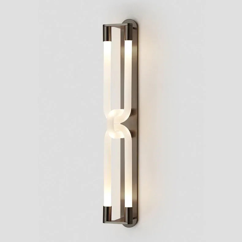 Wall Light - Nordic Art Design LED Wall Lights Gold Black Metal White Acrylic Tube Home Deco Wall Decor SW-36210478 - SWEET-LIGHTS