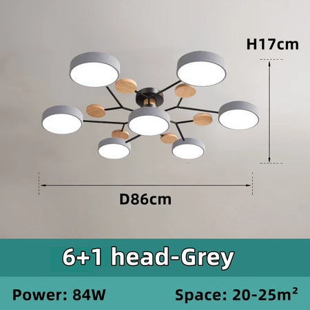 Ceiling Light - Nordic Style LED Chandelier for Living Room Kitchen SW-36210478 - SWEET-LIGHTS