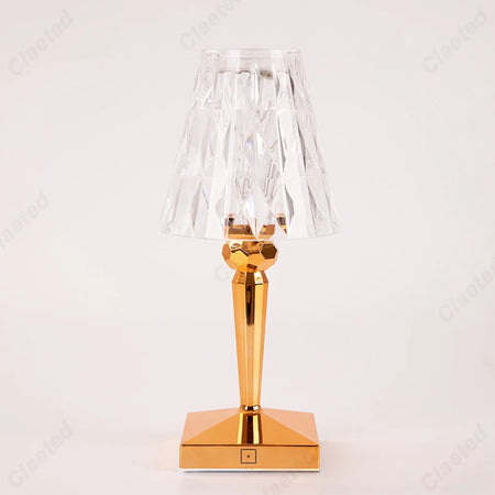 Table Lamp - LED Acrylic Diamond Crystal Decorative Desk Lamp USB Charging Touch Nightlight SW-36210457 - SWEET-LIGHTS