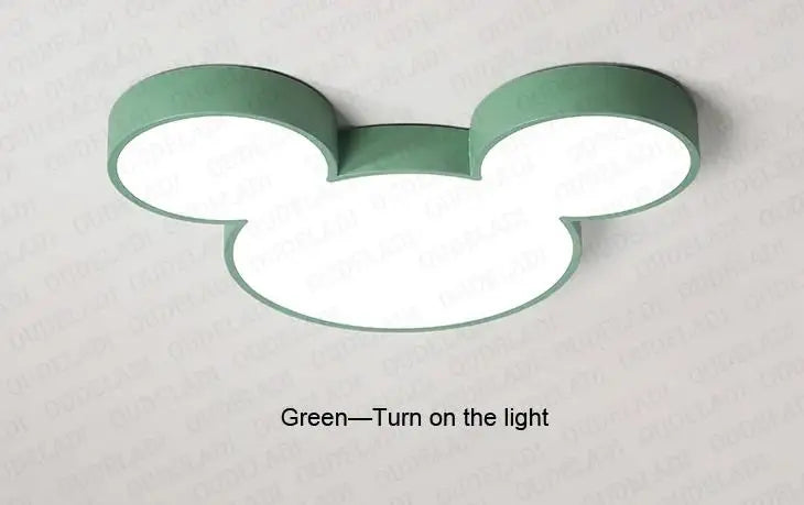 Children Lighting - Nordic Macaron Mickey LED Ceiling Lamp SW-36210457 - SWEET-LIGHTS