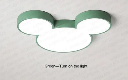 Children Lighting - Nordic Macaron Mickey LED Ceiling Lamp SW-36210457 - SWEET-LIGHTS