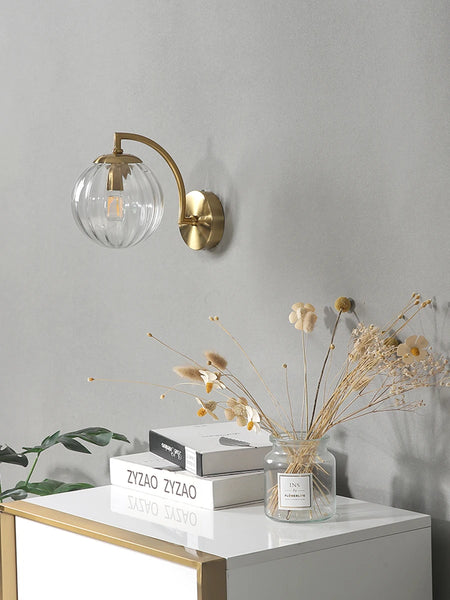 Wall Light - Modern Led Glass Wall Lamp Nordic Minimalist Sconce for Living Bedroom Kitchen Fixture SW-36210923 - SWEET-LIGHTS