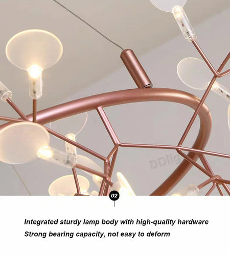 Pendant Light - Nordic Hanging Chandelier Modern Kitchen Firefly LED Lamp SW-36210458 - SWEET-LIGHTS
