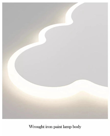 Children Lighting - Creative Cloud Children's Room LED Ceiling Light Modern Bedroom Study Lamp Nordic Designer Fixture SW-36210458 - SWEET-LIGHTS