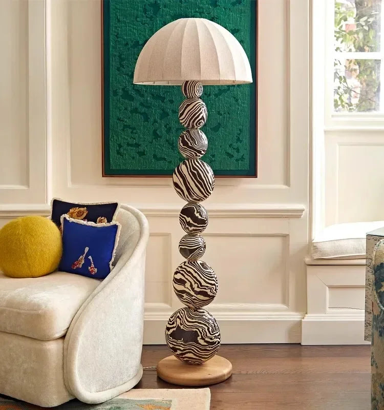 Floor Lamp - NEW Designer Hand-Painted Art Ball Lamp for Living Room Study Decor SW-36210478 - SWEET-LIGHTS