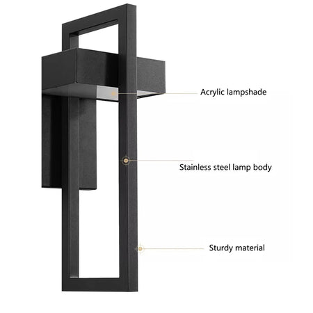 Outdoor Light - LED Wall Lamp E27 Simple Decorative Fixture SW-36210378 - SWEET-LIGHTS