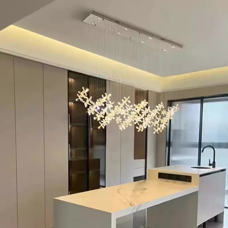 Pendant Light - Luxury Crystal Pendant Lamp for Dining Hall SW-36210345 - SWEET-LIGHTS