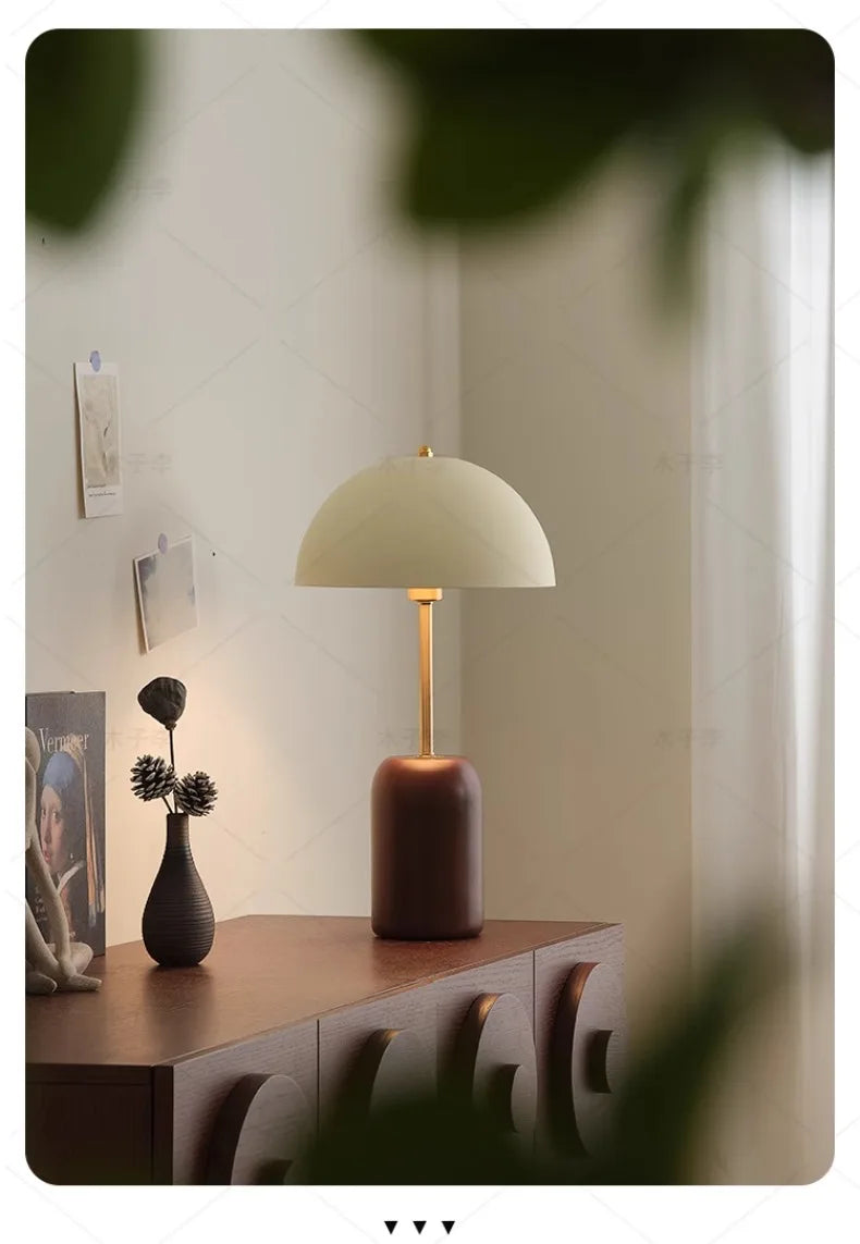 Table Lamp - French Medieval Vintage Solid Wood LED E14 SW-36210347 - SWEET-LIGHTS