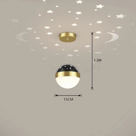 Ceiling Light - 20W Chandelier Nordic LED Star Sky Projection Lamp SW-36210374 - SWEET-LIGHTS