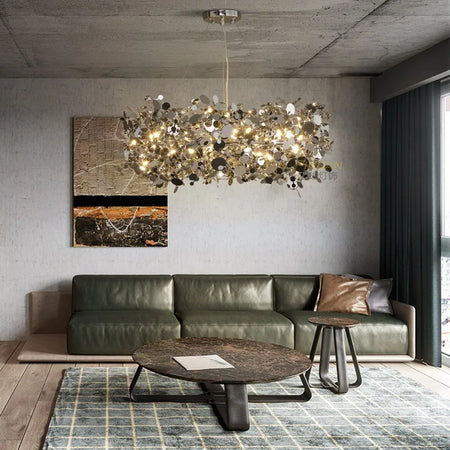 Chandelier - Modern LED Chrome Lamp for Dining Kitchen Bar SW-36210457 - SWEET-LIGHTS