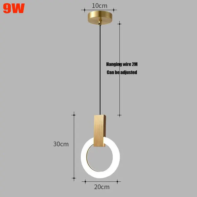Pendant Light - Nordic Simple LED Ceiling Lamp SW-36210987 - SWEET-LIGHTS