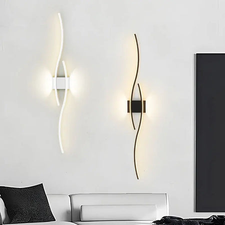 Wall Light - Indoor LED Wall Lamps for Bedroom Black Gold SW-36210458 - SWEET-LIGHTS