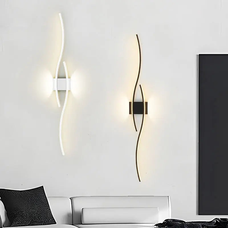 Wall Light - Indoor LED Wall Lamps for Bedroom Black Gold SW-36210458 - SWEET-LIGHTS
