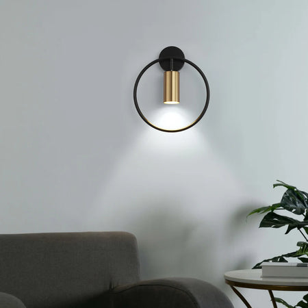 Wall Light - Modern LED Circular Electroplating Spotlight For Bedroom Living Room SW-36210345 - SWEET-LIGHTS