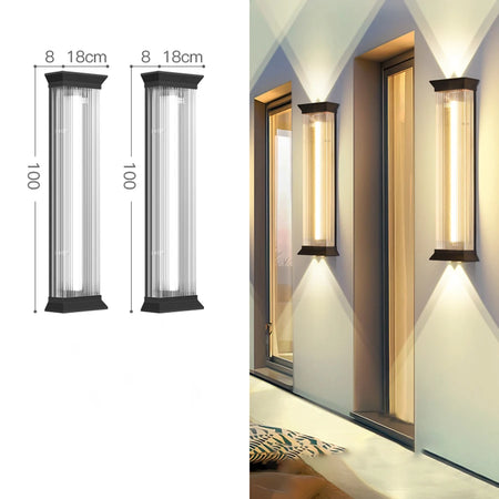 Outdoor Light - Waterproof Stainless Steel LED Wall Lamp SW-36210457 - SWEET-LIGHTS