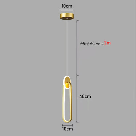 Pendant Light - Modern Room Decor Ring Lustres Luminaria SW-36210478 - SWEET-LIGHTS