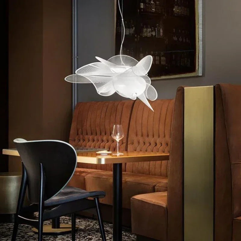 Pendant Light - Italian Design White Butterfly Chandelier LED SW-36210478 - SWEET-LIGHTS