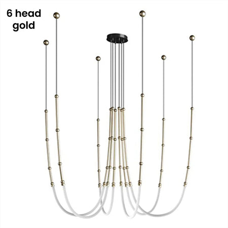 Pendant Light - Nordic Modern Art Line LED Hanging Lamp for Dining Room and Living Room SW-36210567 - SWEET-LIGHTS