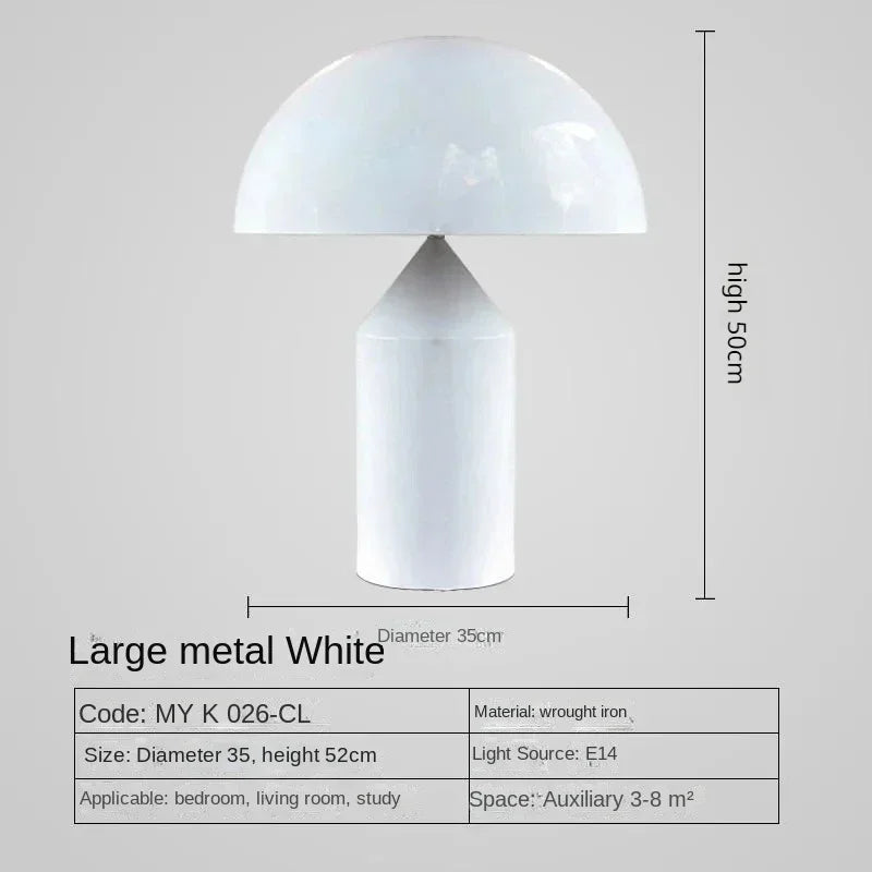 Table Lamp - Creative Mushroom LED Modern Luxury Gold Nordic Art Eye Protection Room Decor SW-36210345 - SWEET-LIGHTS