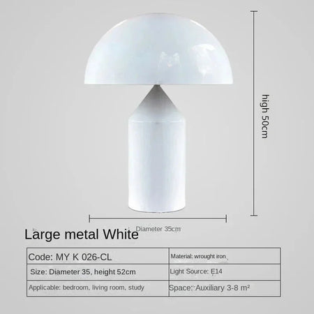 Table Lamp - Creative Mushroom LED Modern Luxury Gold Nordic Art Eye Protection Room Decor SW-36210345 - SWEET-LIGHTS