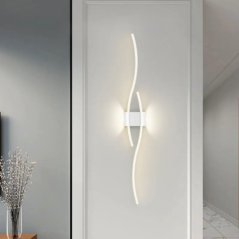 Wall Light - Indoor LED Wall Lamps for Bedroom Black Gold SW-36210458 - SWEET-LIGHTS