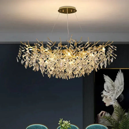 Pendant Light - French Luxury Golden Modern Branch Chandelier SW-36214678 - SWEET-LIGHTS