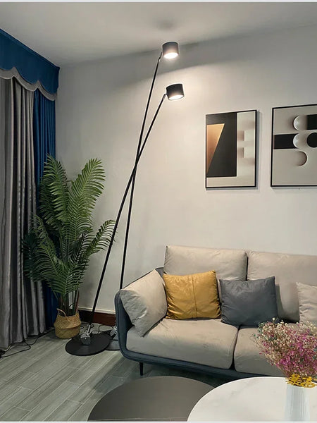 Floor Lamp - Modern Minimalist Atmosphere Living Room Sofa Standing Rod Fishing SW-36210579 - SWEET-LIGHTS
