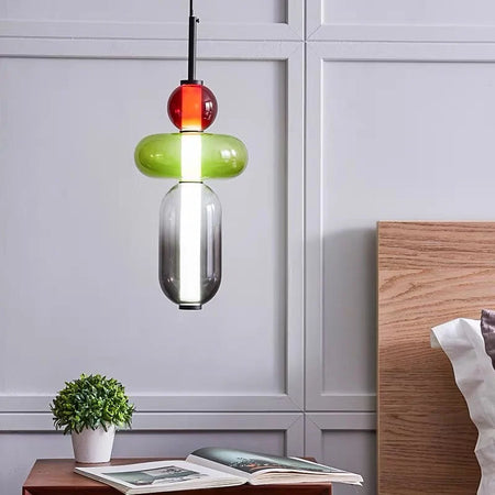 Pendant Light - Modern Candy Glass Italian Hanging Lamp for Loft Kitchen and Restaurant Decor SW-36210345 - SWEET-LIGHTS