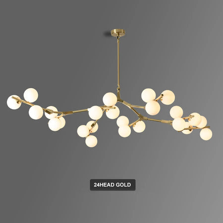 Pendant Light - Modern Tree Branches LED Chandelier with Glass Balls for Living Room and Dining Room SW-36210457 - SWEET-LIGHTS