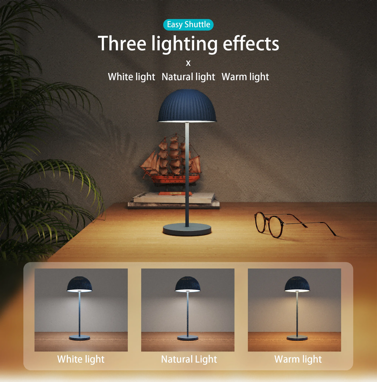 Table Lamp - Modern Luxury Cordless LED Rechargeable Night Light SW-36210478 - SWEET-LIGHTS