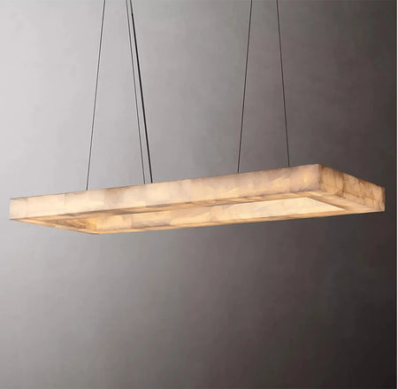 Pendant Light - Rectangular Retro American Black LED Chandelier SW-36210934 - SWEET-LIGHTS