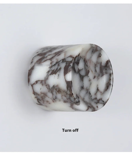 Wall Light - Cylindrical Marble Natural Stone Wall Lamp LED Sconce SW-36210456 - SWEET-LIGHTS