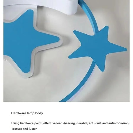 Children Lighting - Moon Star Led Ceiling Light Fixture For Kid Room Bedroom SW-36210234 - SWEET-LIGHTS