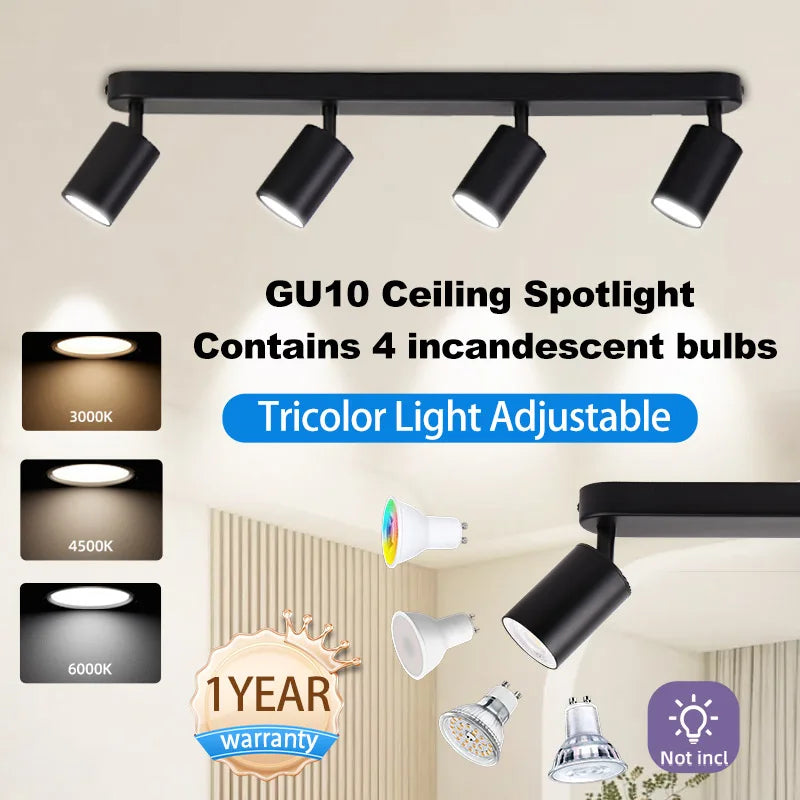 Spotlight - LED Ceiling Spotlights Replaceable Bulb Pendant Lamps Kitchen Decor Indoor Lighting SW-36210478 - SWEET-LIGHTS