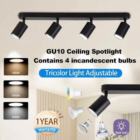 Spotlight - LED Ceiling Spotlights Replaceable Bulb Pendant Lamps Kitchen Decor Indoor Lighting SW-36210478 - SWEET-LIGHTS