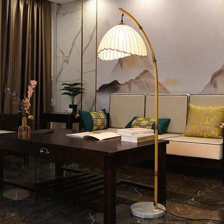 Floor Lamp - Foyer Wabi Sabi Canvas Shades LED Metal Light SW-36211023 - SWEET-LIGHTS