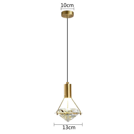 Wall Light - Modern LED Creative Diamond Crystal Wall Lamp Bedroom Bedside Living Room Sconce Indoor Lighting SW-36210123 - SWEET-LIGHTS