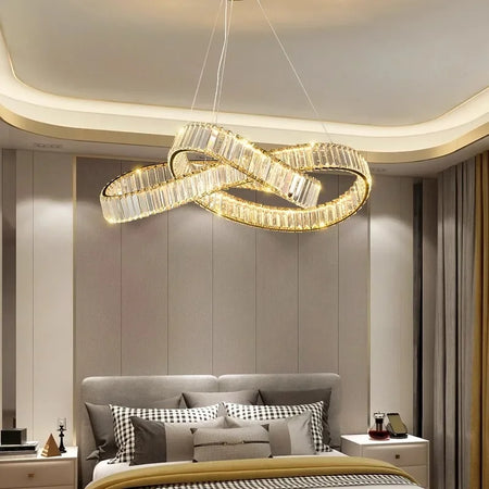 Pendant Light - Modern Home Decoration Crystal Chandelier Living Room Lamp Dining Table Pendant Lights SW-36210567 - SWEET-LIGHTS