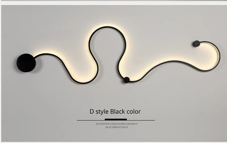 Wall Light - Modern LED Wall Lamps for Bedroom Living Room White/Black Fixtures SW-36210345 - SWEET-LIGHTS