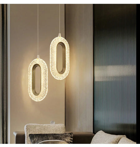 Pendant Light - Nordic Ring LED Indoor Hanging Lamp Room Decor SW-36210234 - SWEET-LIGHTS