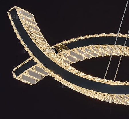 Pendant Light - Modern LED Ring Chandelier for Living Room SW-36210789 - SWEET-LIGHTS
