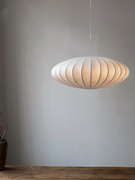 Pendant Light - Japanese Wabi-Sabi Handmade Silk Lamp SW-36210678 - SWEET-LIGHTS