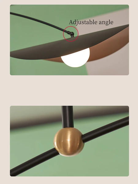 Pendant Light - Myrna Mobile Nordic Long Arm Lamp Black Gold SW-36210457 - SWEET-LIGHTS