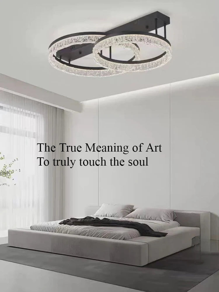Ceiling Light - Nordic Light Luxury Circular LED Ceiling Light SW-36210457 - SWEET-LIGHTS