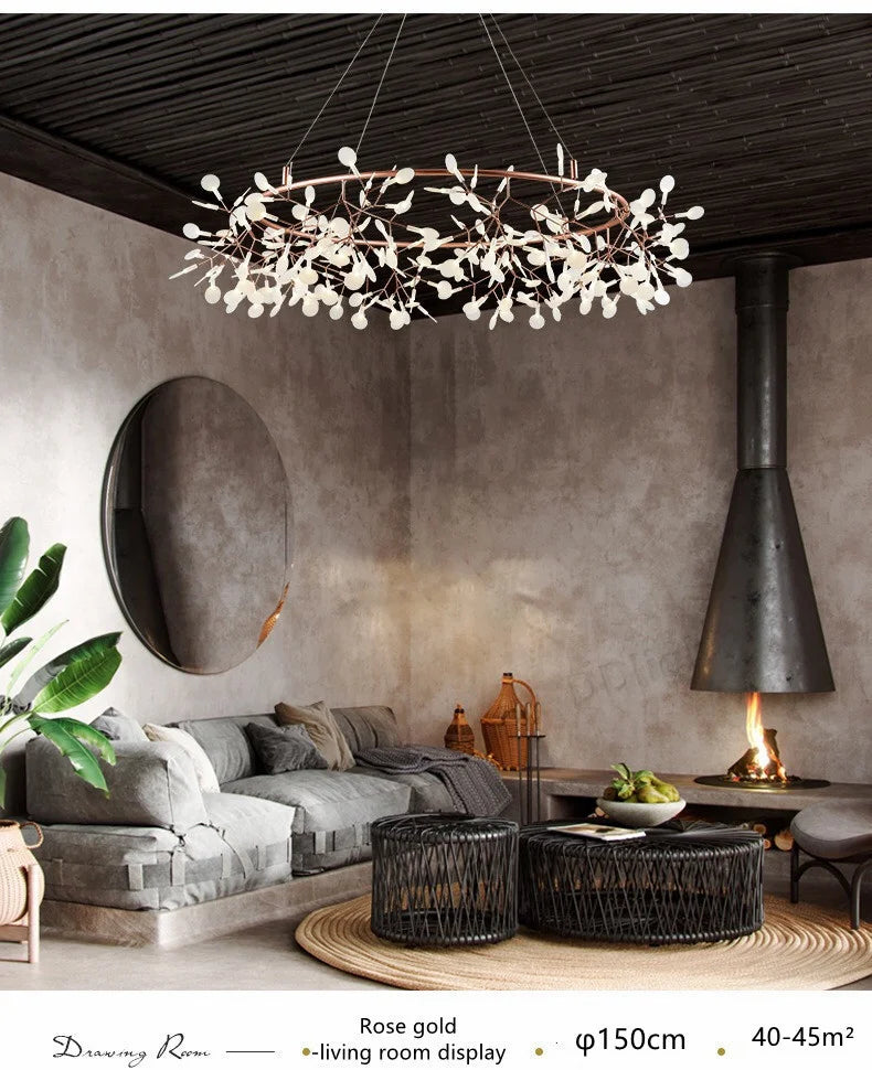 Pendant Light - Nordic Hanging Chandelier Modern Kitchen Firefly LED Lamp SW-36210458 - SWEET-LIGHTS